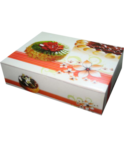 Standart Şekilli Pasta Kutusu-A (25 Adet)